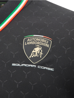 Polo Uomo Automobili Lamborghini SC63 2026/27 Nera-5