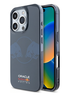 REDBULL RACING - MAGSAFE IML AND TRANSPARENT PC CASE WITH TWO BULLS LOGO - NAVY-7