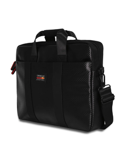 REDBULL RACING – PU CARBON COMPUTER BAG 15” WITH HANDLES AND LOGO – BLACK-2