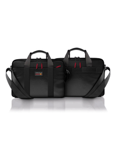 REDBULL RACING – PU CARBON COMPUTER BAG 15” WITH HANDLES AND LOGO – BLACK-4