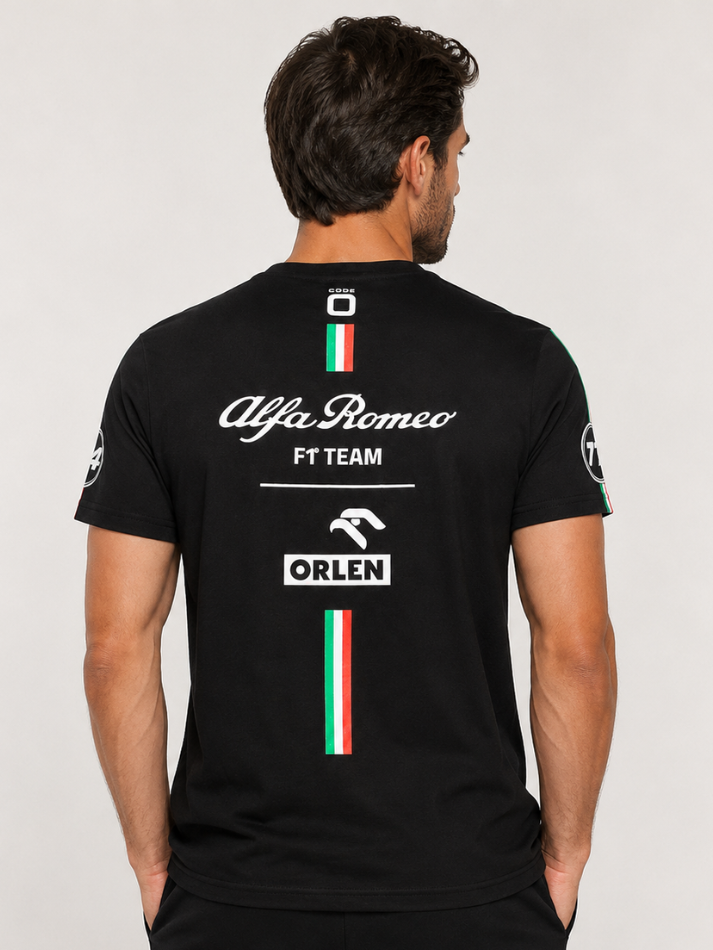 T-Shirt Monza Alfa Romeo Sauber F1 Alfa Romeo Racing Edizione Speciale-2
