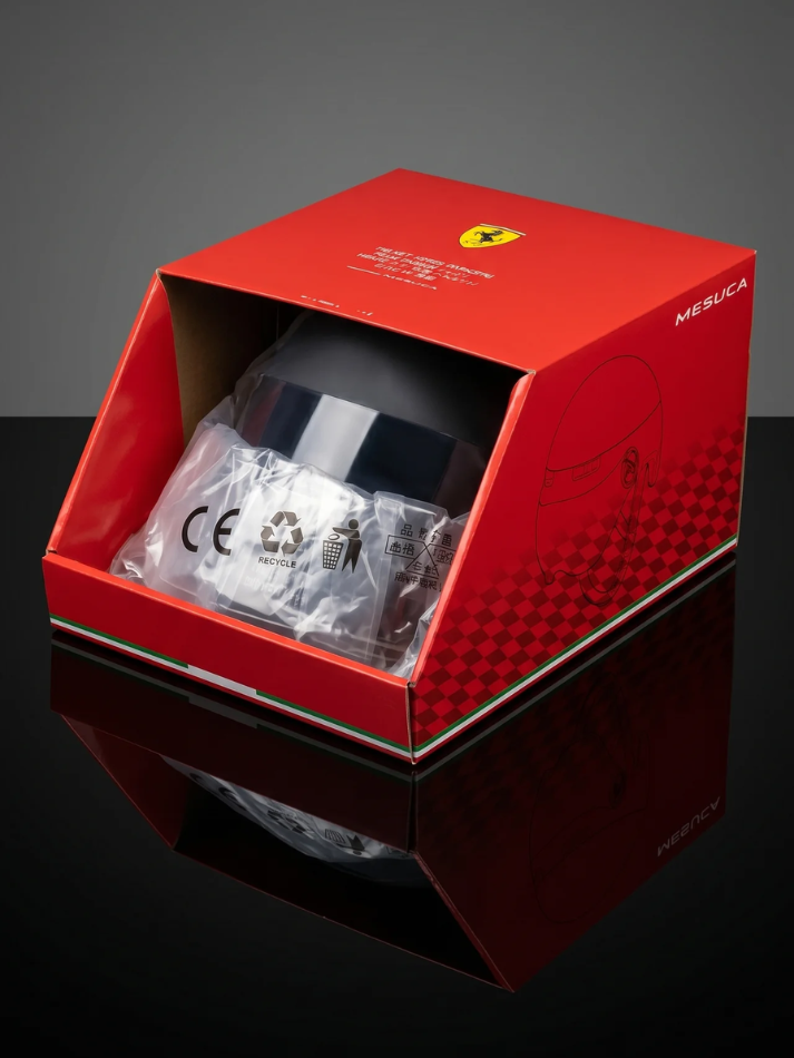Caschetto per bicicletta da bambino Scuderia Ferrari Nero-7