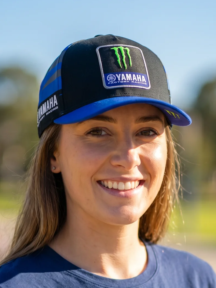 Cappellino Yamaha Factory Racing Sponsor Team 2025