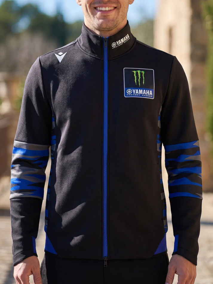 Giacca Full zip Yamaha Factory Racing Sponsor Team 2025