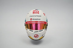 Casco Formula 1 in scala 1:2 Replica  Haas  Kevin Magnussen  F1 2024-6